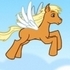 Pony Fly in a Fantasy World